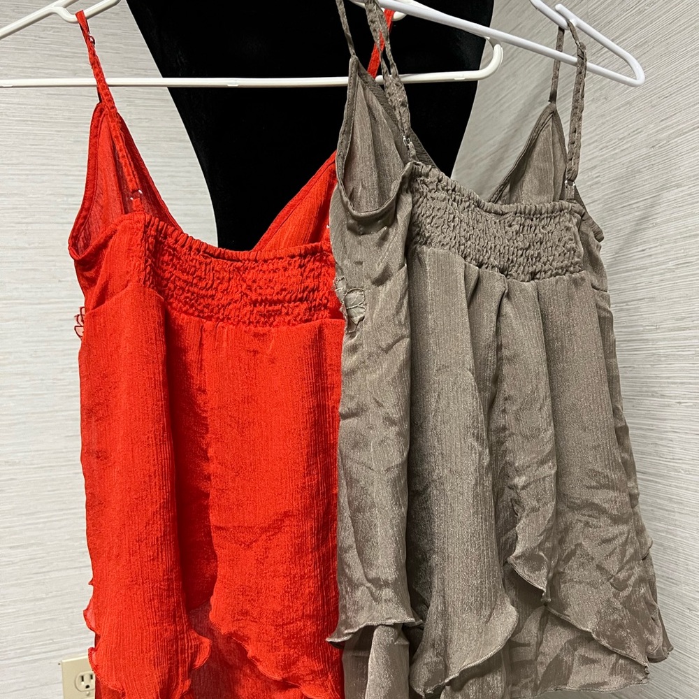 Lot of 2: H&M dressy empire tank size 4 - Picture 2 of 10